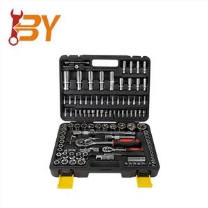 108개 소켓 세트 스크루드라이버 비트 Torx 래칫 드라이버 케이스 도구 키트